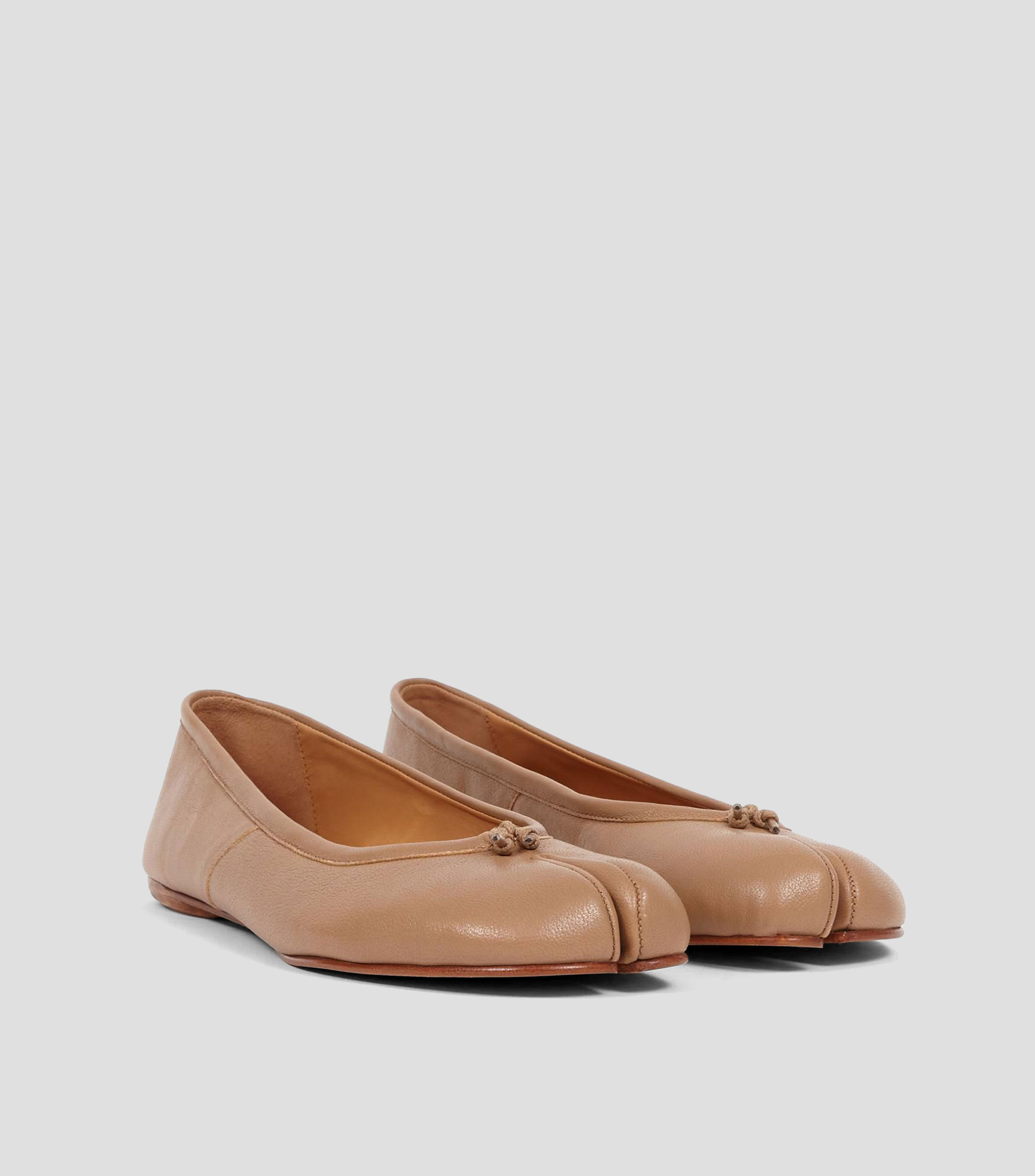 Flats en Piel Tabi Mujer